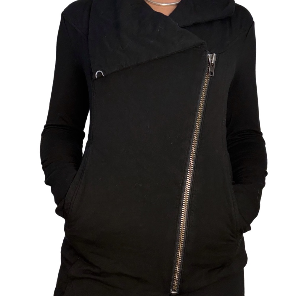 Helmut Lang Asymmetric Zip up